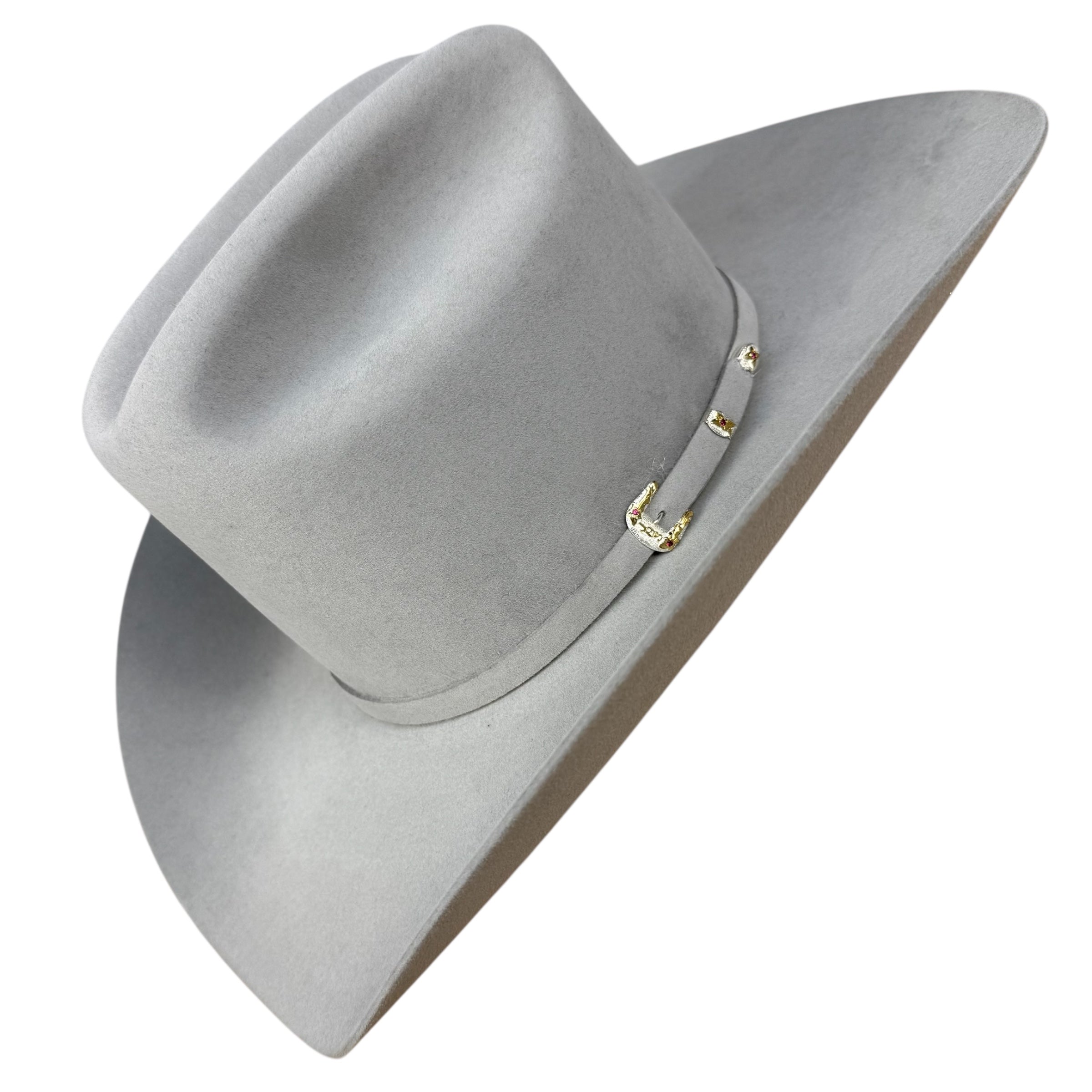 Stetson 30X El Patrón Mist Grey Felt Cowboy Hat