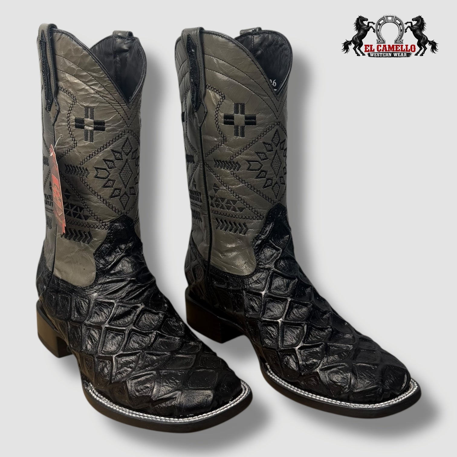 Pescado Negro Barza Gris Torres Boots TBRCC104