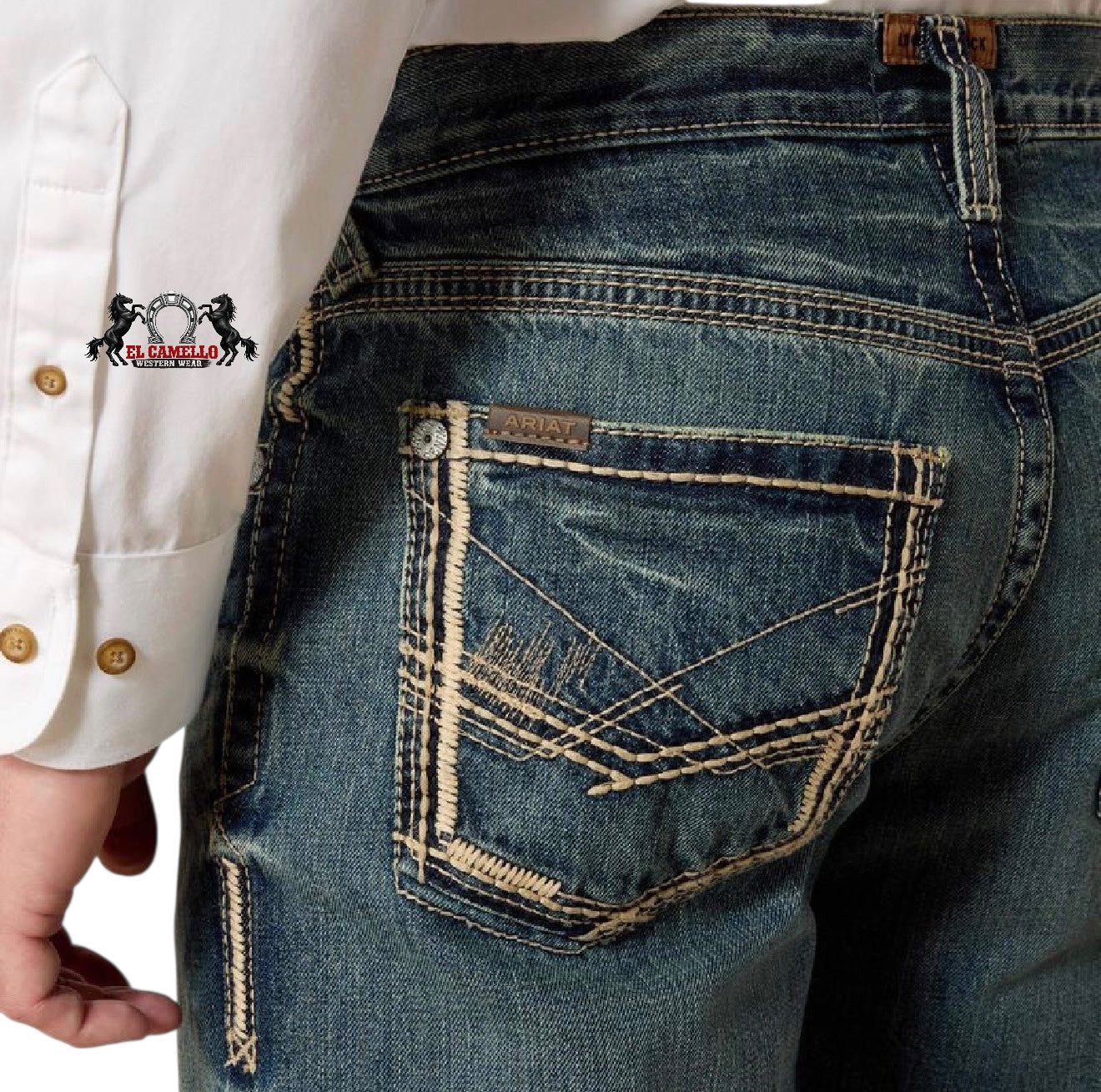 Ariat M5 Straight Fit Straight Leg Gambler 10012703