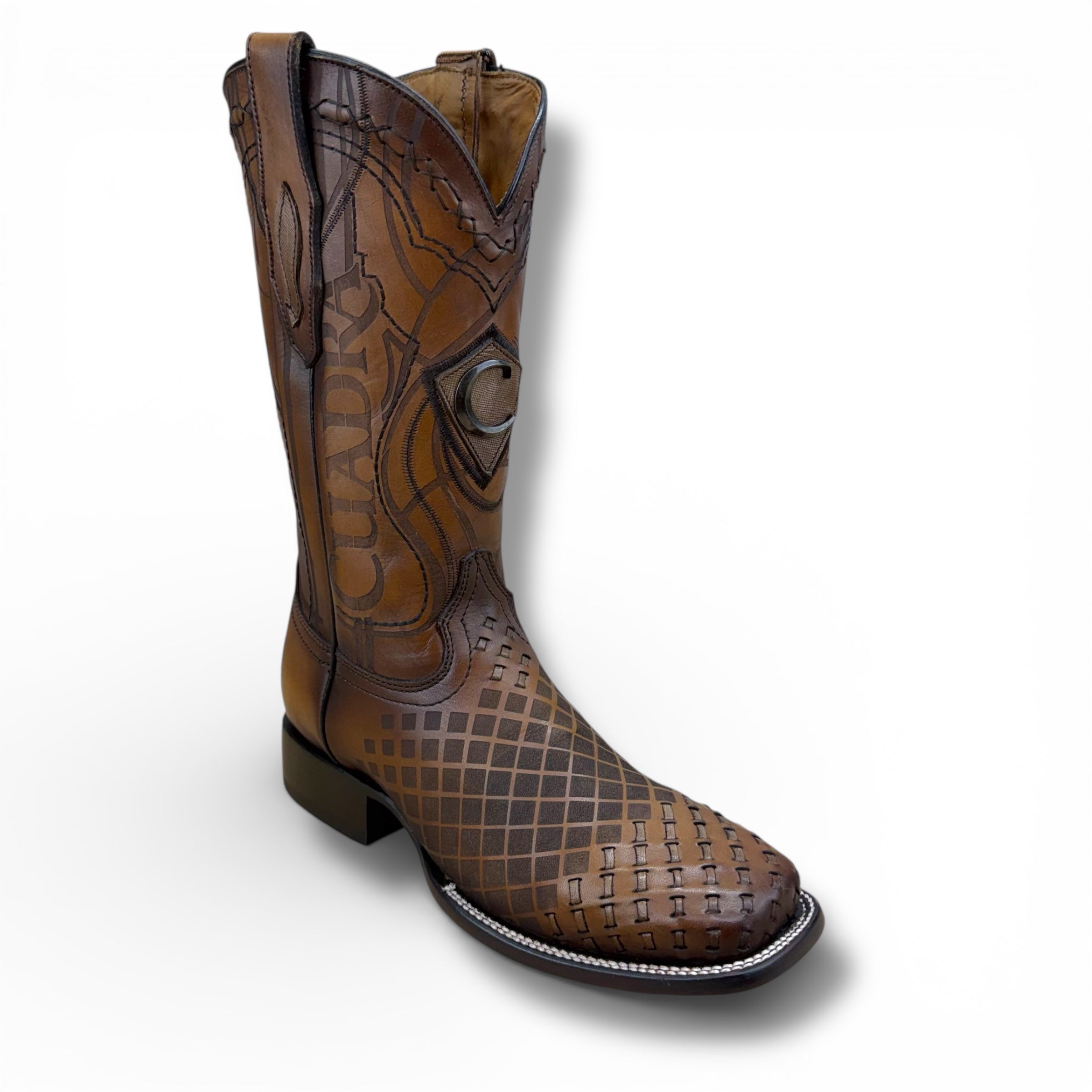 Cuadra CU500 Leather Boot – Honey Brown