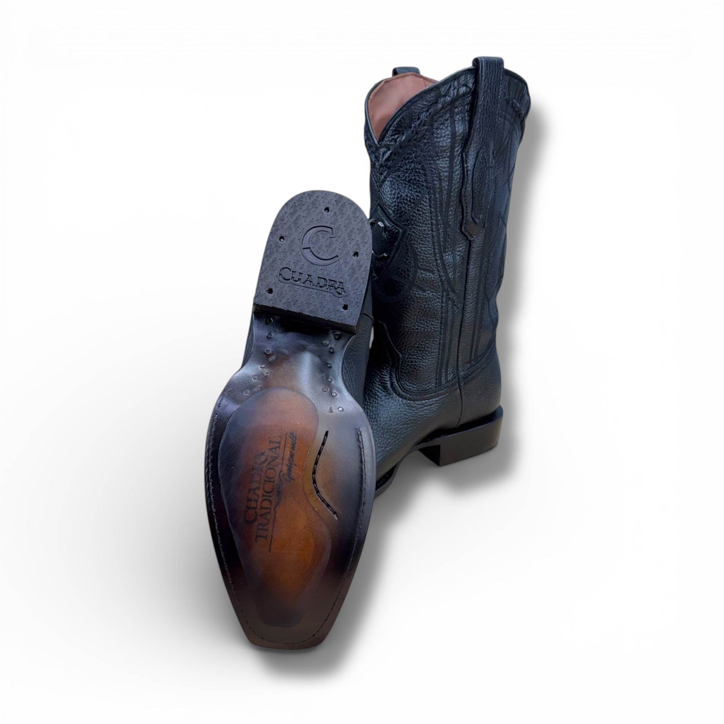 Cuadra CU587 Italian Deer Boot – Black