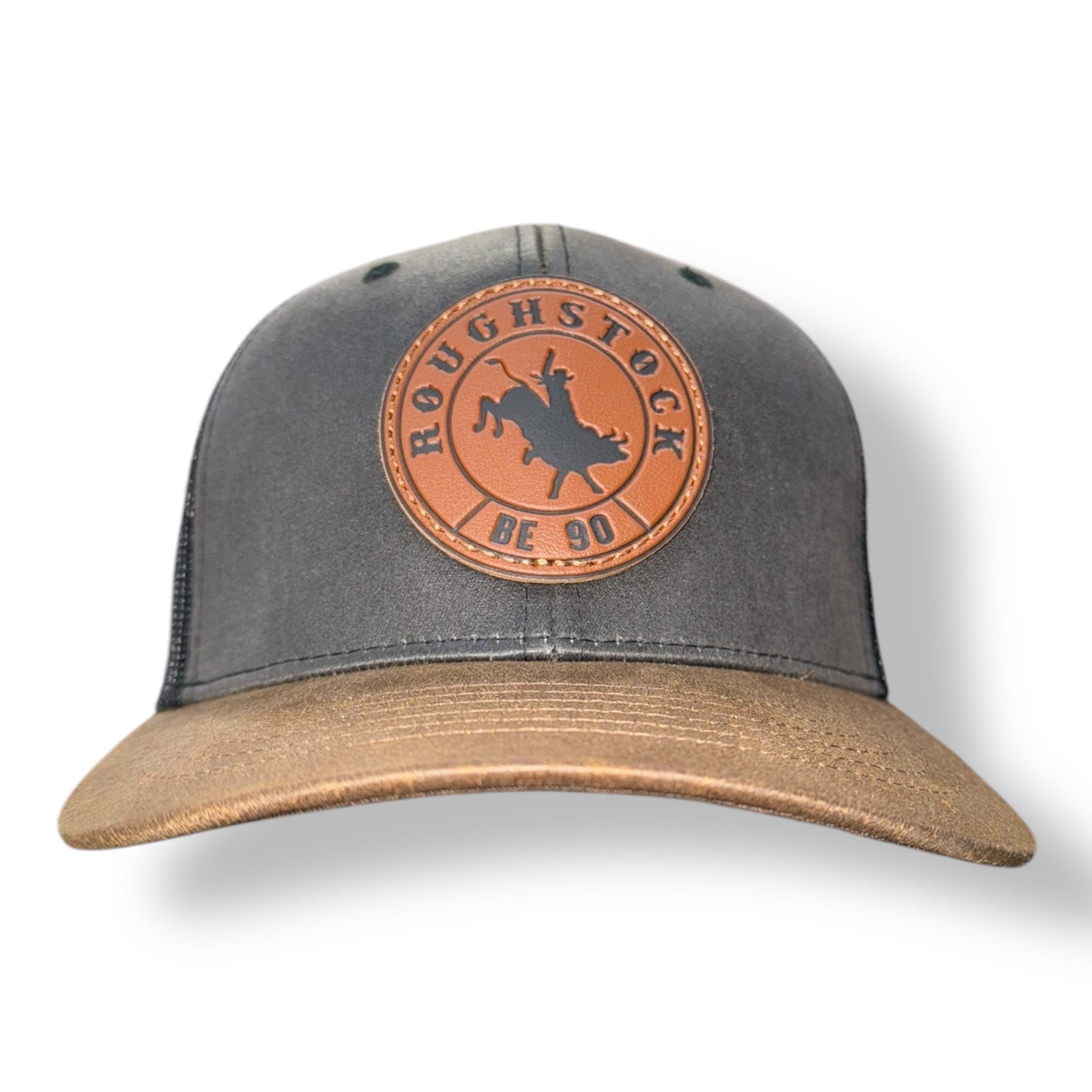 Kamel Caps - Roughstock Leather Patch - SnapBack