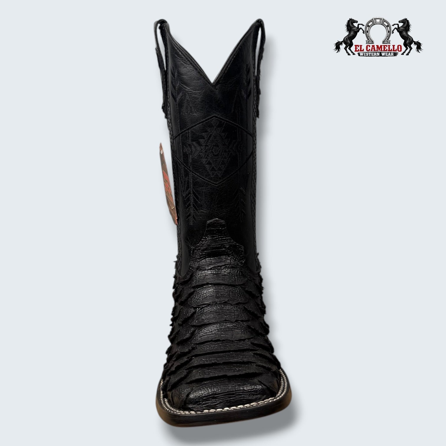Python Imitacion Negro Torres Boots TBRCC148