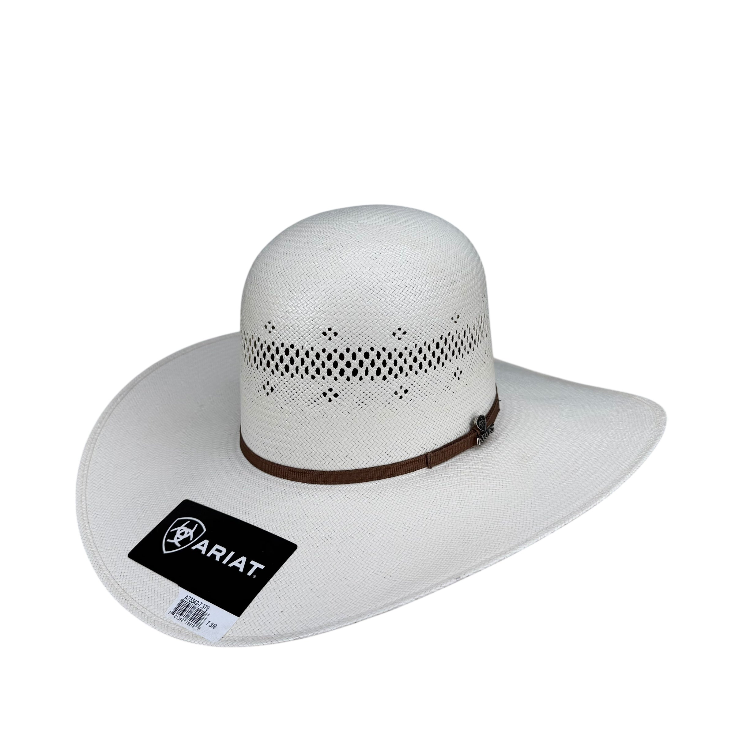 Ariat 20X Open Crown Bangora Straw Cowboy Hat A73342