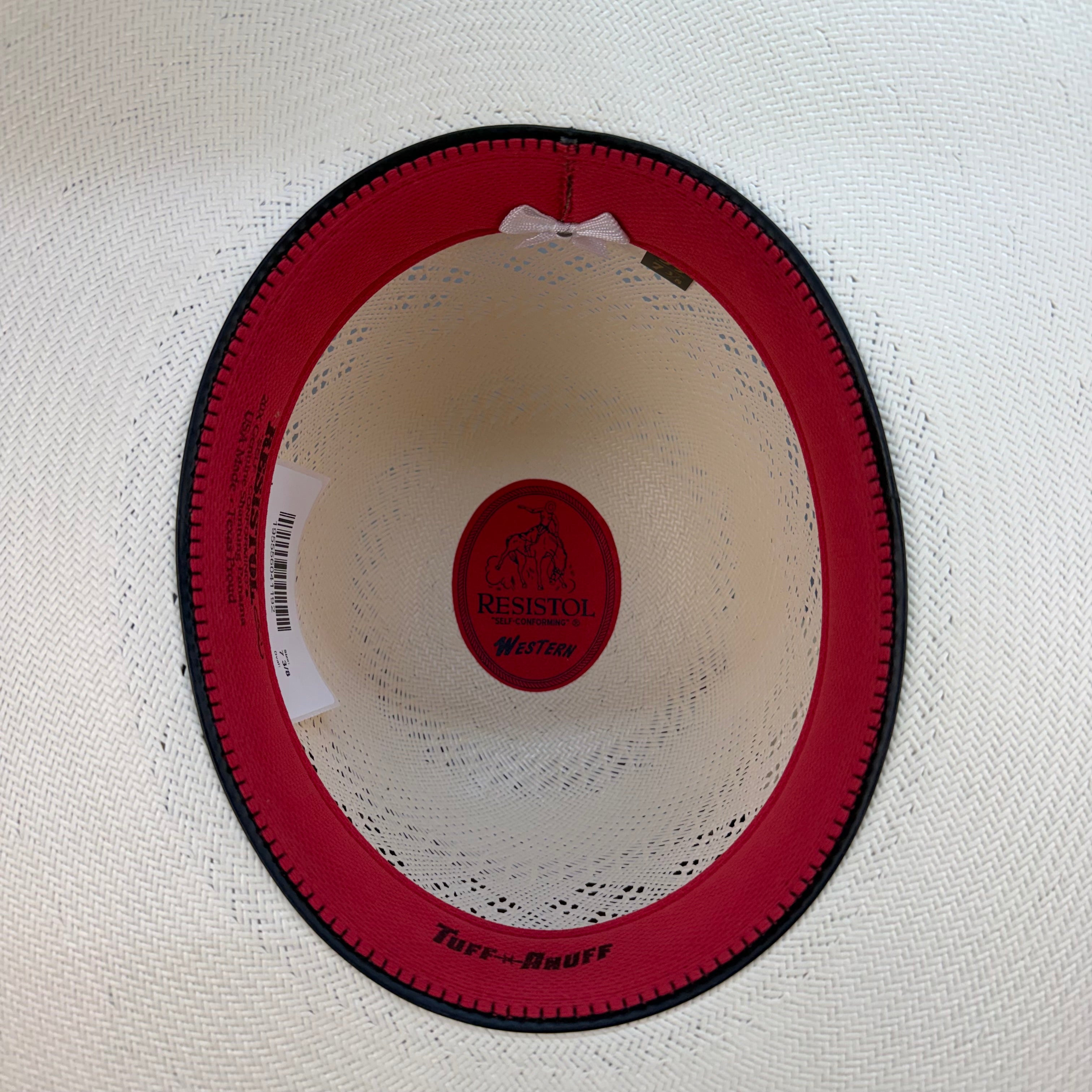 Resistol Latigo 81 Natural Straw Hat – 4 1/4” Brim (Oval Crown)