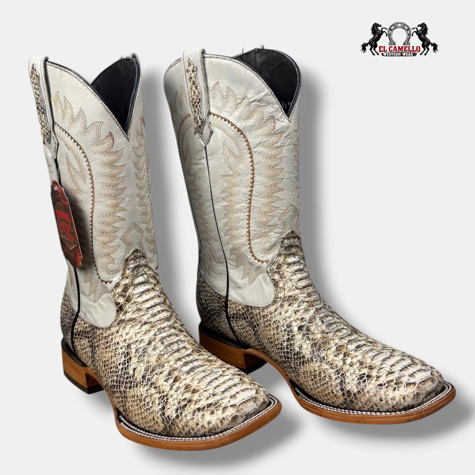 Python Natural Blanco Torres Boots TBRCC175
