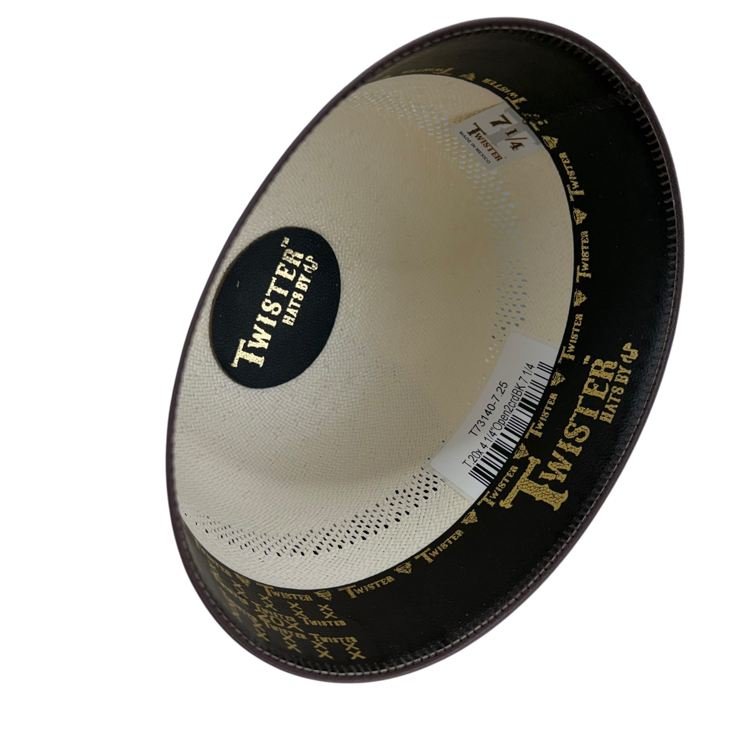 Twister 20X Open Crown Straw Cowboy Hat - T73140