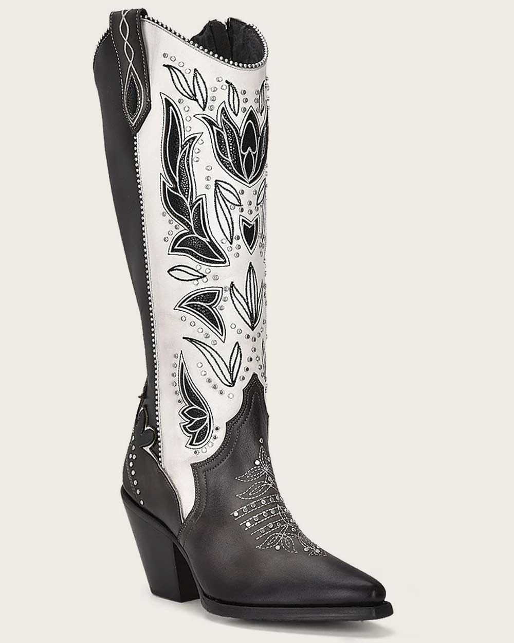 Oxford-Style Western Cowgirl Boots CU781