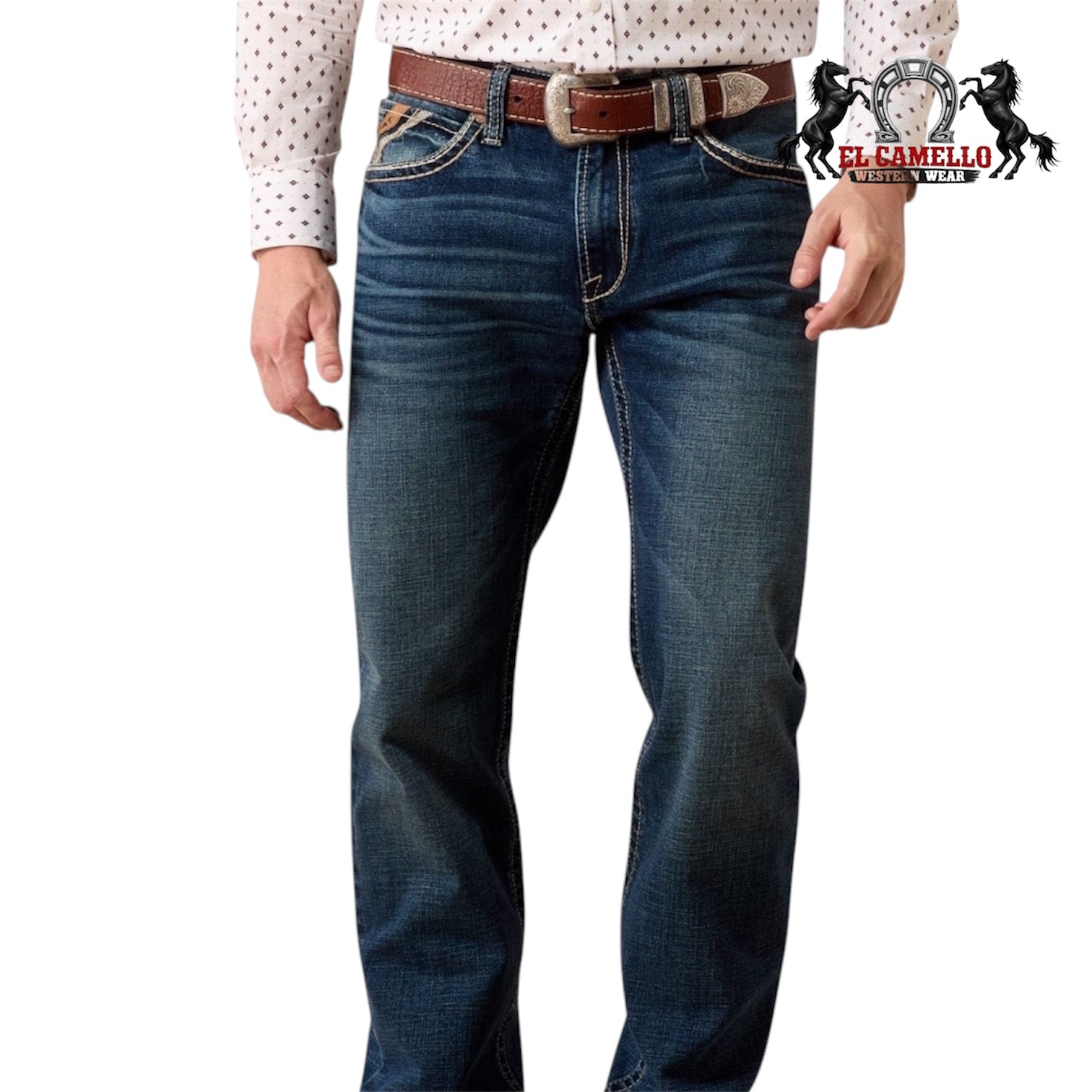 Ariat Men’s M4 Relaxed Crawford Silverton Bootcut Jeans – 10079054