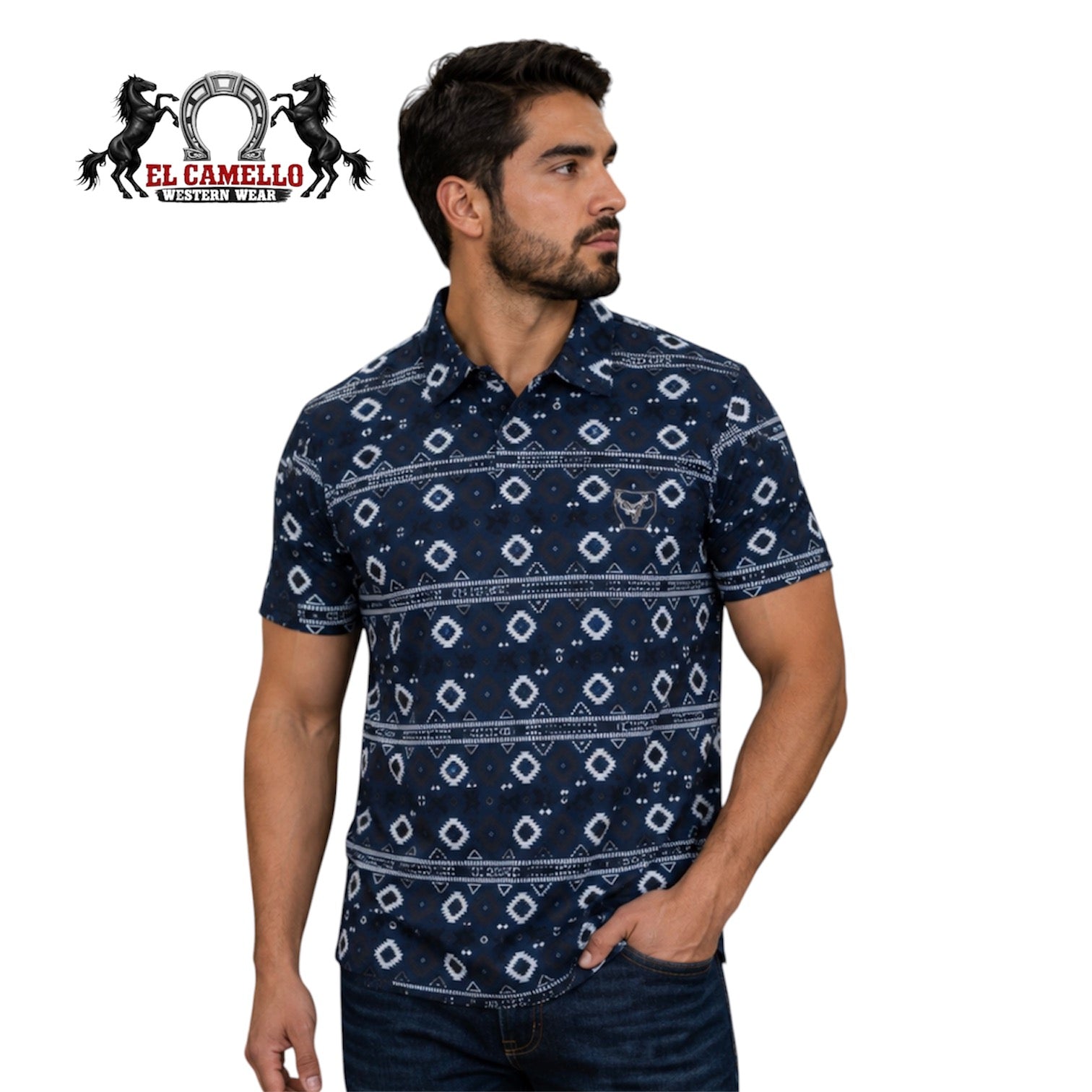 Platini PGP11438 Men’s Blue Polo Shirt