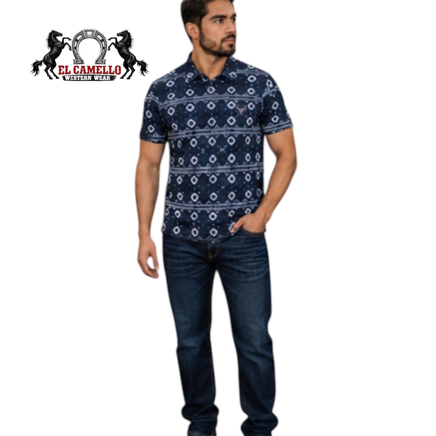 Platini PGP11438 Men’s Blue Polo Shirt