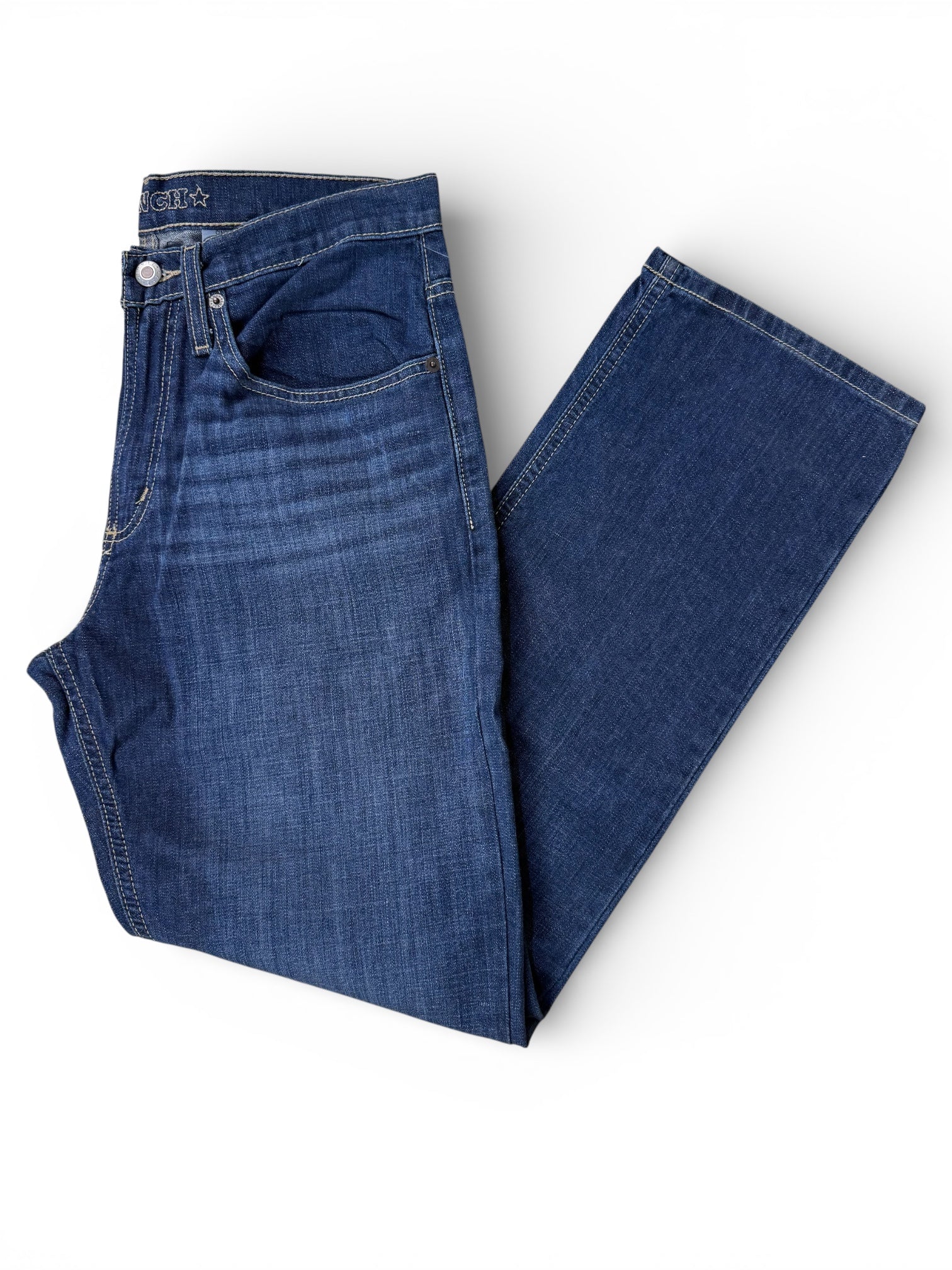 Cinch Silver Label Slim Straight Men’s Jeans – Dark Wash MB98034022