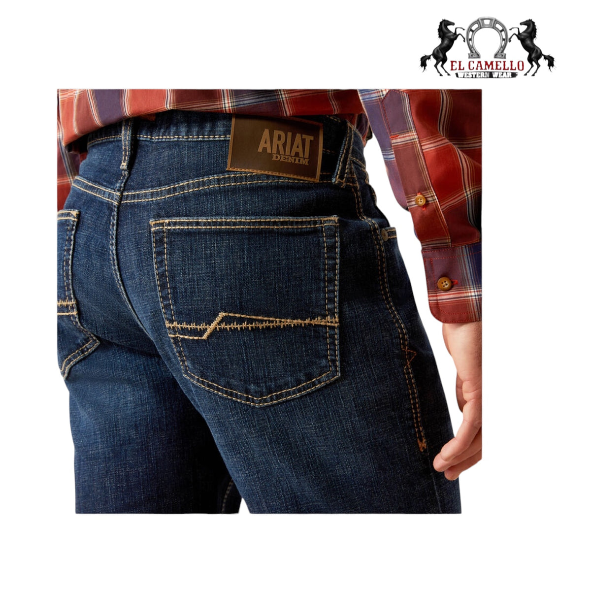 M4 Relaxed Challenger Boot Cut Jeans 10051876