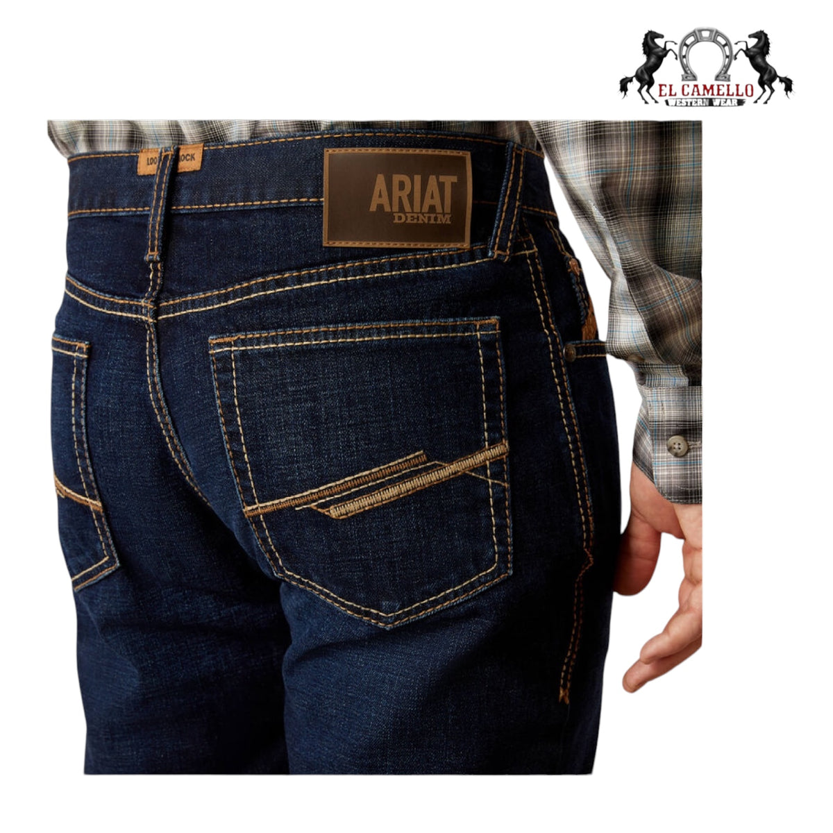 Men's Ariat M4 Relaxed Ranchford Boot Cut Jeans 10053545