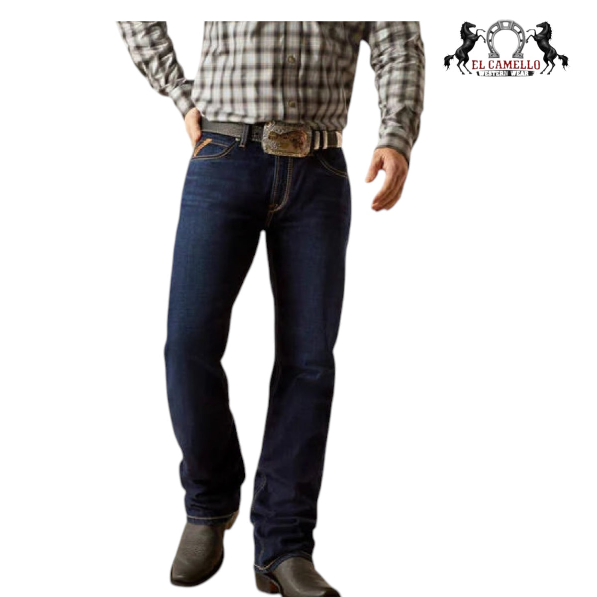 Men's Ariat M4 Relaxed Ranchford Boot Cut Jeans 10053545