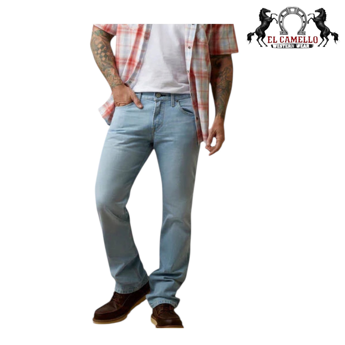 Ariat 10044366 Mens M7 Slim Toro Straight Jean Cali Ultralight