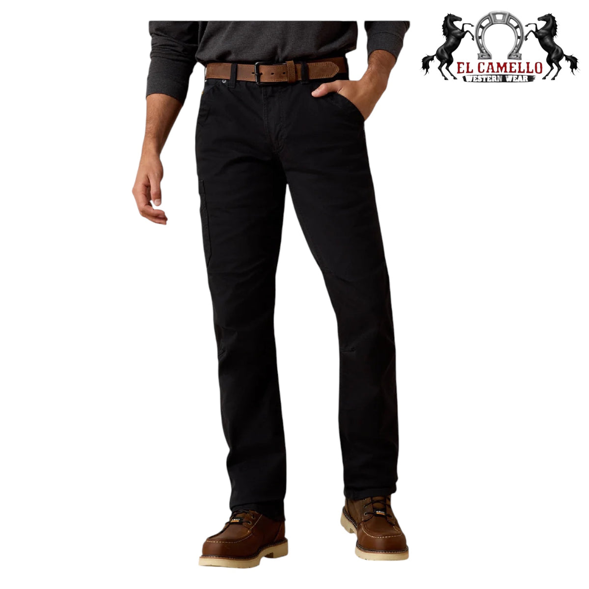 Ariat Men's Rebar M5 DuraStretch Washed Twill Dungaree Pant 10041065