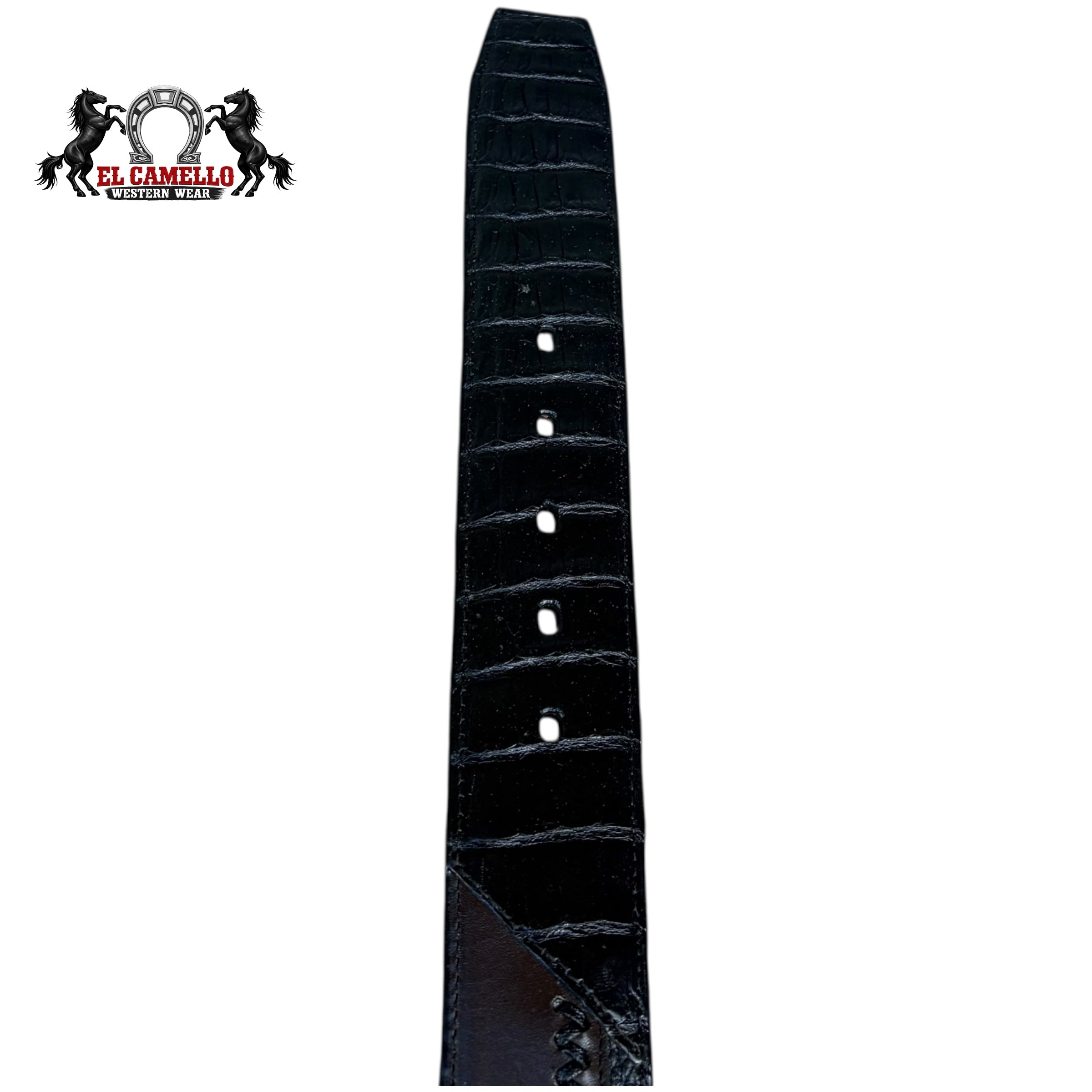 CuadravBlack ultra exotic cowboy Belt BC368