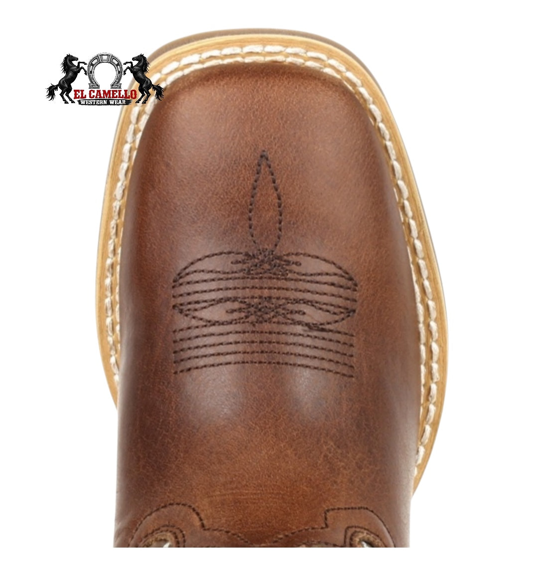 Durango Kids Lil’ Rebel Pro Tiger Eye Western Boots DBT0226Y Square Toe