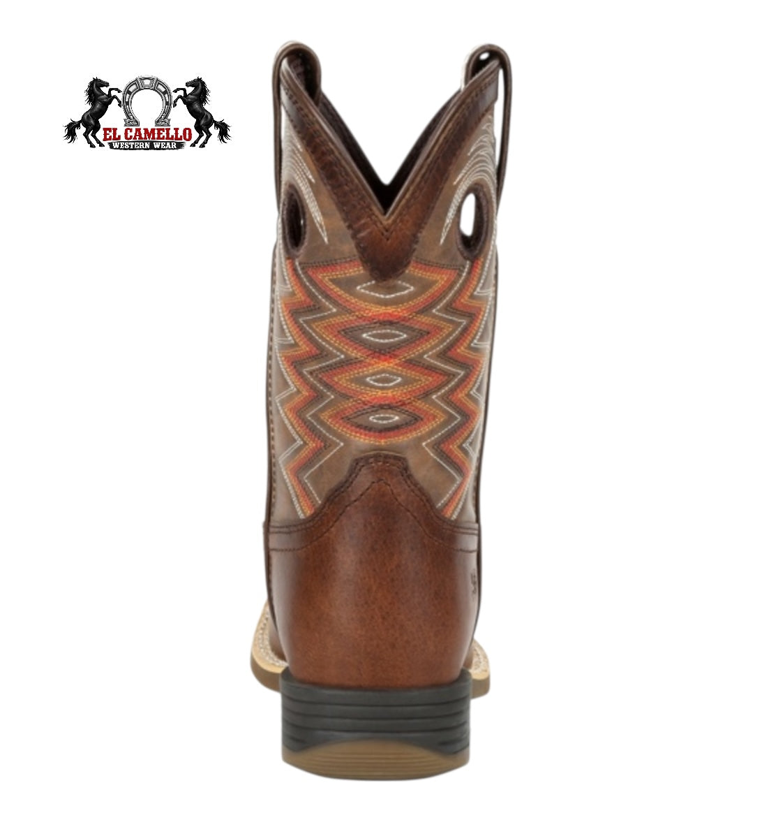 Durango Kids Lil’ Rebel Pro Tiger Eye Western Boots DBT0226Y Square Toe