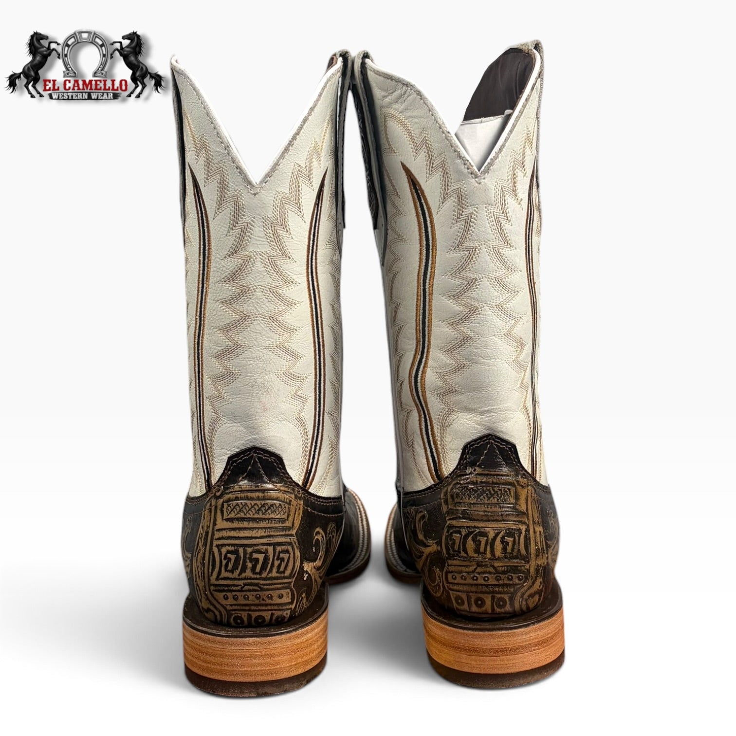 Torres Boots Cincelado Café / Napa Blanco – TTBM4330