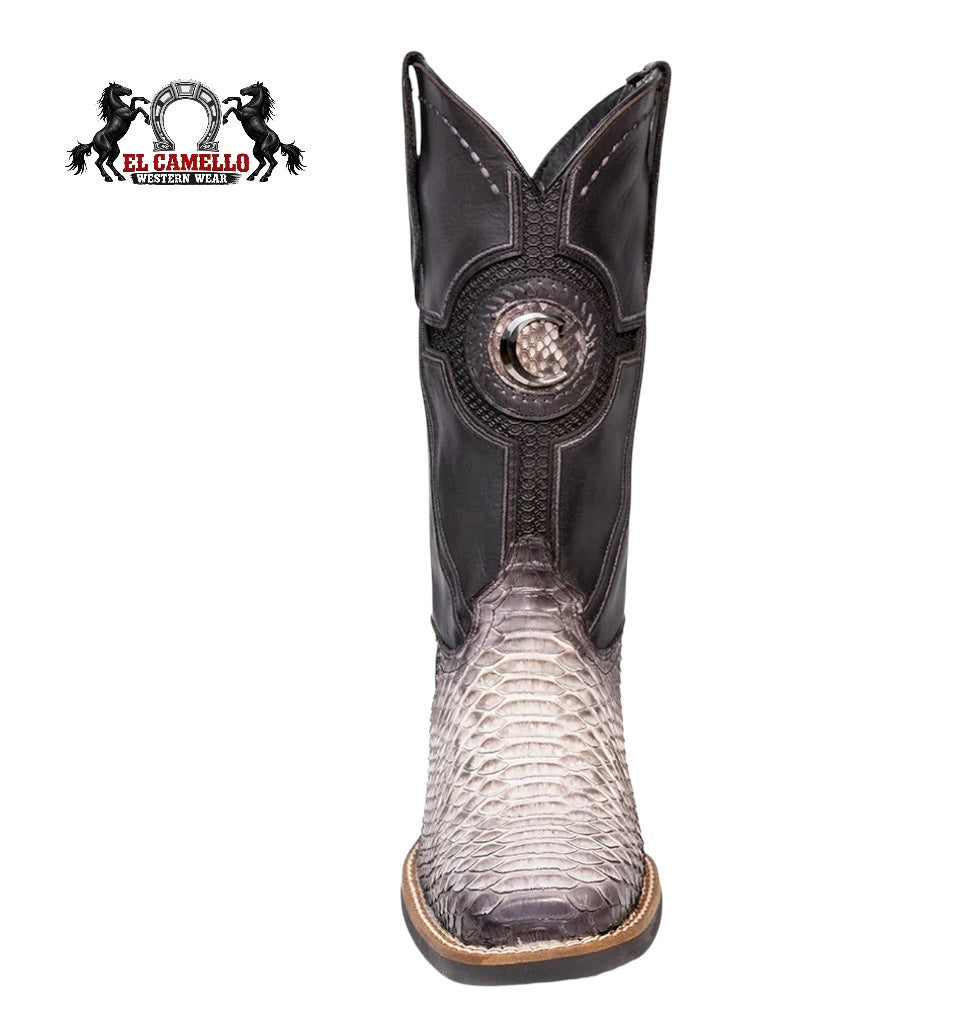 Cuadra Men's Python Boot Square Toe CC289