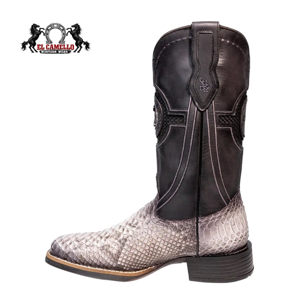 Cuadra Men's Python Boot Square Toe CC289