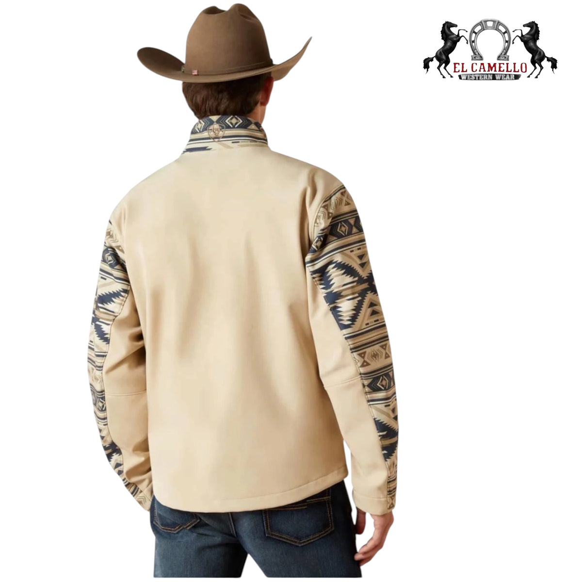 ARIAT JACKET MEN’S WHITE PEPPER SOUTHWEST 10062581