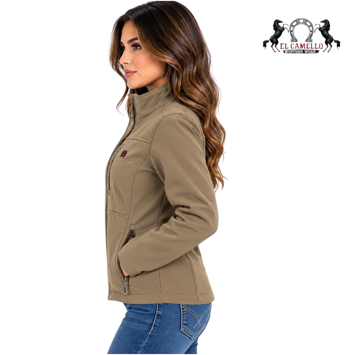CINCH WOMEN’S BONDED JACKET MAJ9866030-BRN