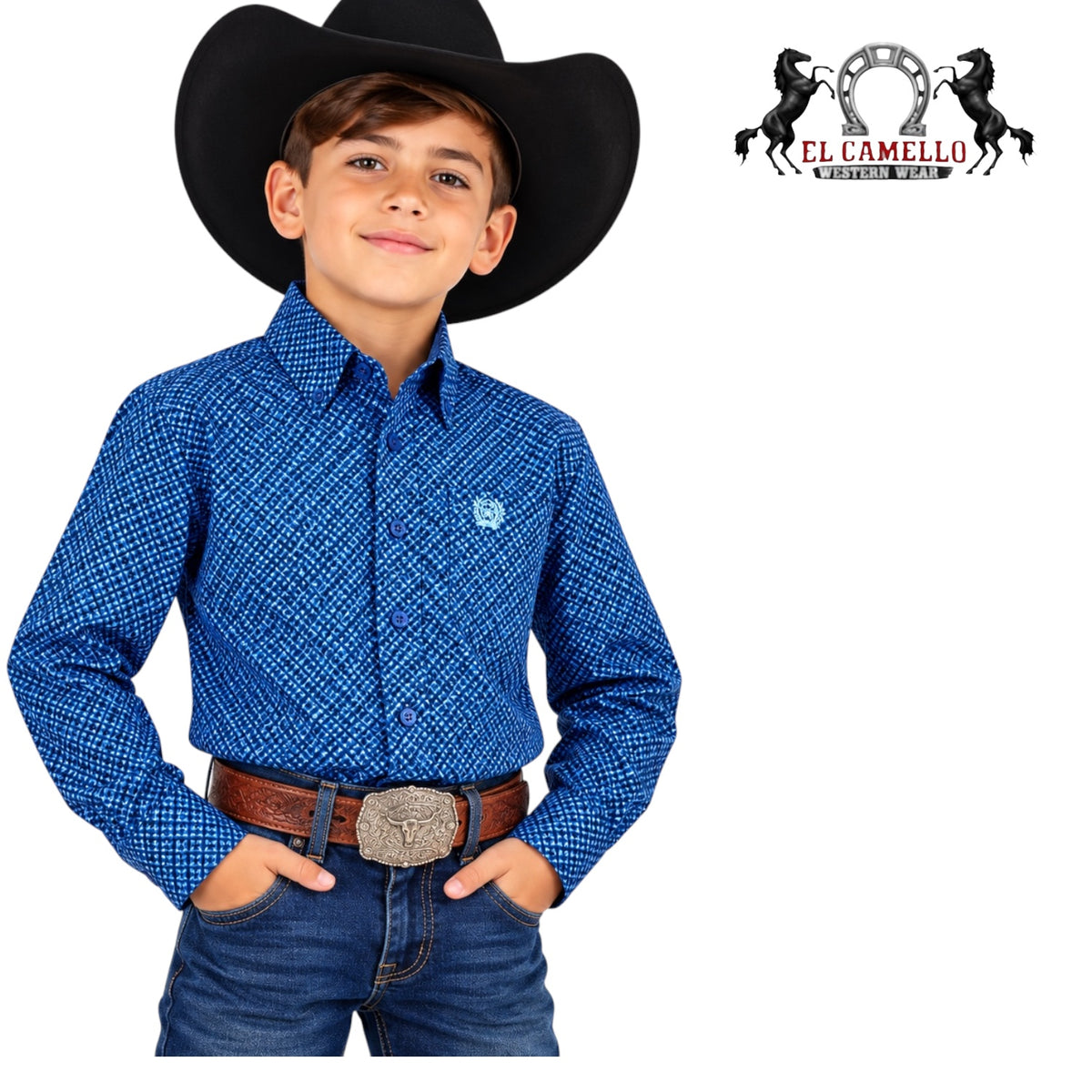 Cinch kids shirt