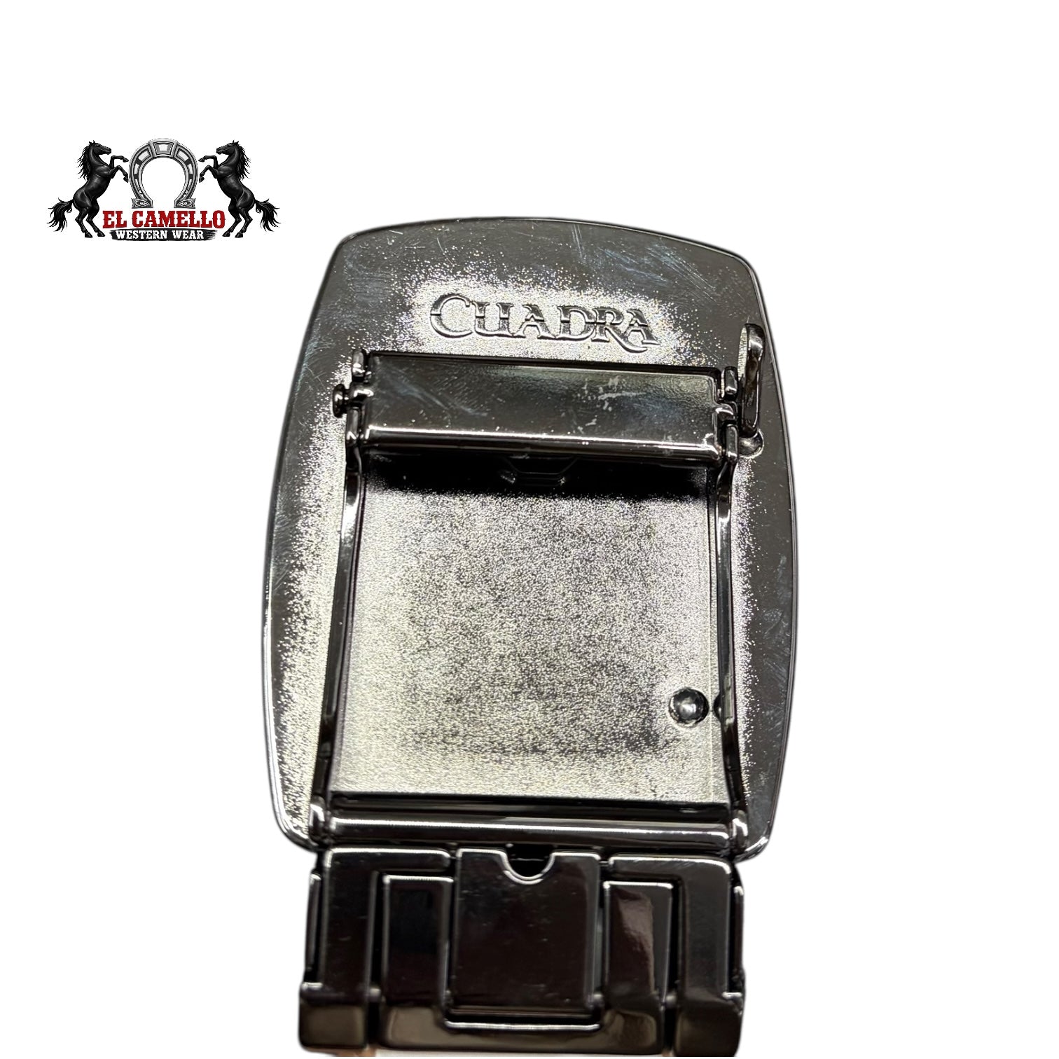 Cuadra BC483 Men’s Black Exotic Leather Western Belt – Matte Piton