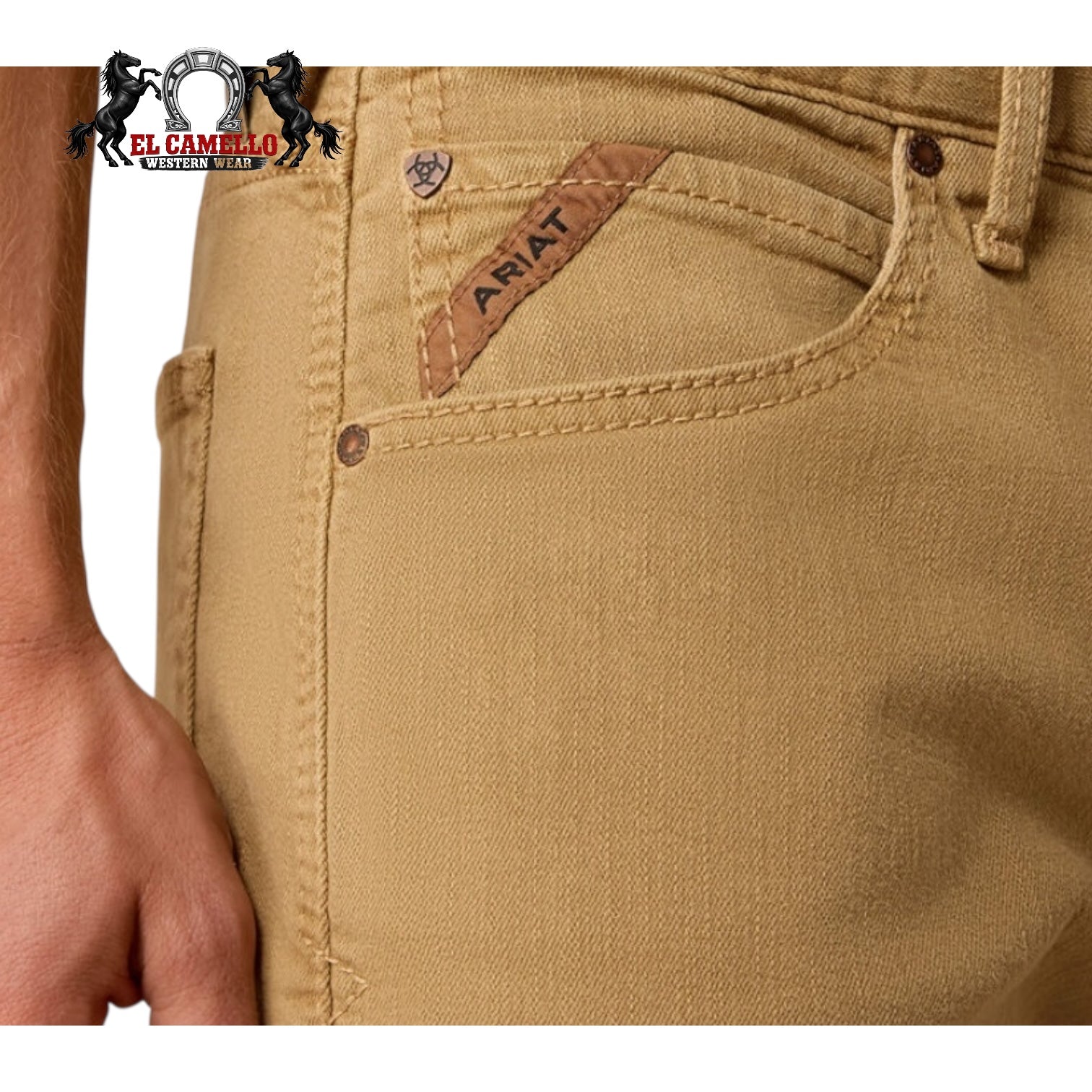 Ariat Men’s M5 Oliver Straight Leg Jeans – Dark Khaki – Style 10074796