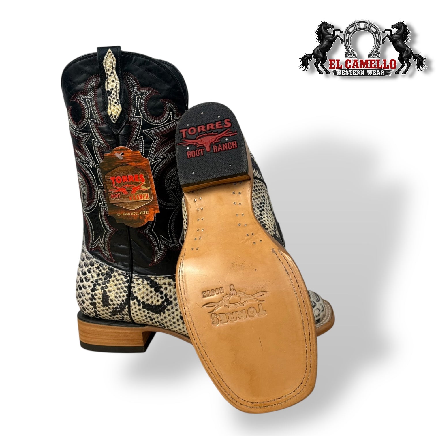 Python Salvaje Natural Torres Boots TBRCC141