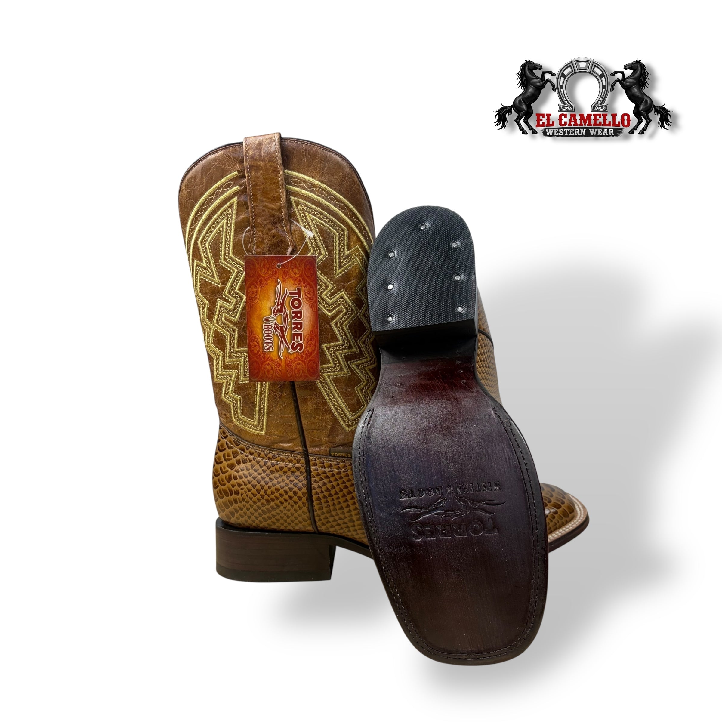 Python Grabado Miel Torres Boots TBRCC151