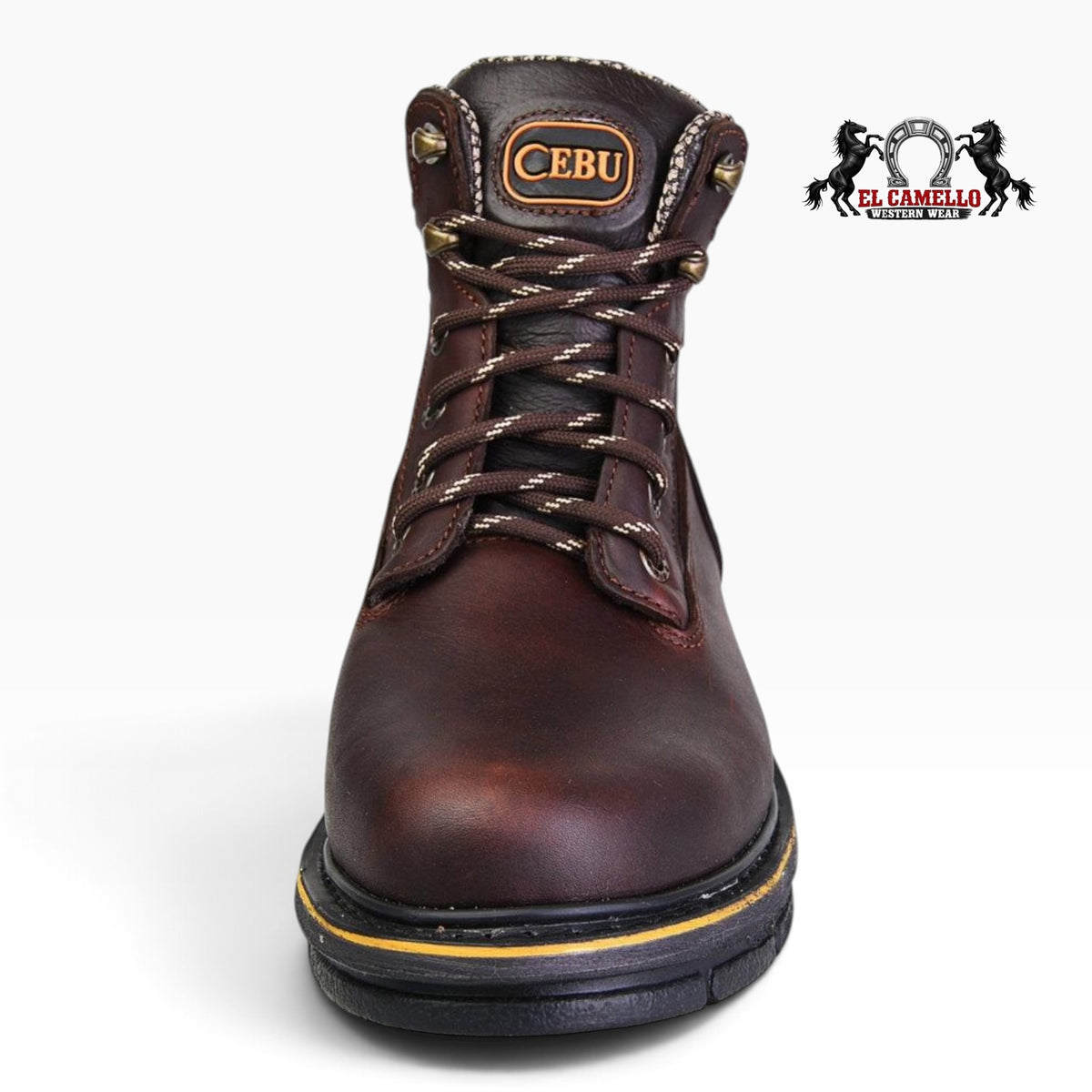 Cebu Men's ATK Lacer Steel Toe Leather Work Boots FINALE SALE NO EXCHANGE