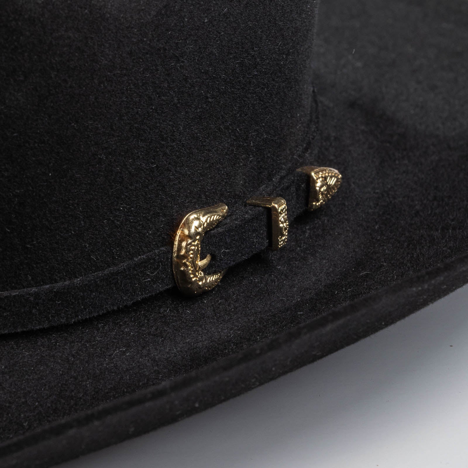 5X Dorado in Black | Larry Mahan Fur Felt Western