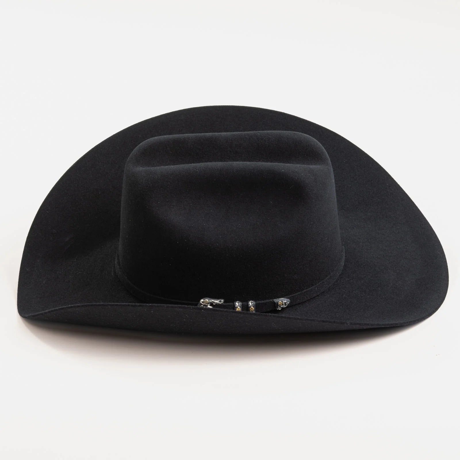 10X Jerarca in Black | Larry Mahan Fur Felt Western