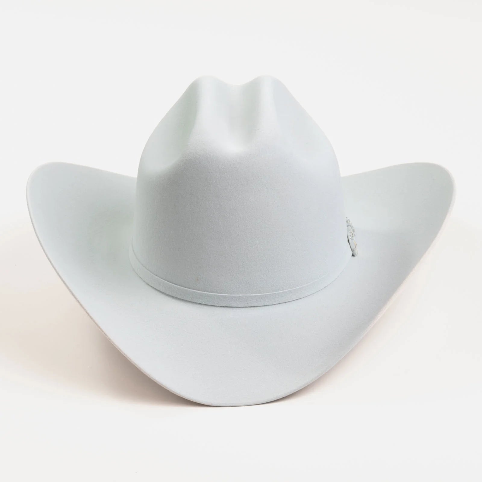 10X Jerarca in Platinum | Larry Mahan Fur Felt Western