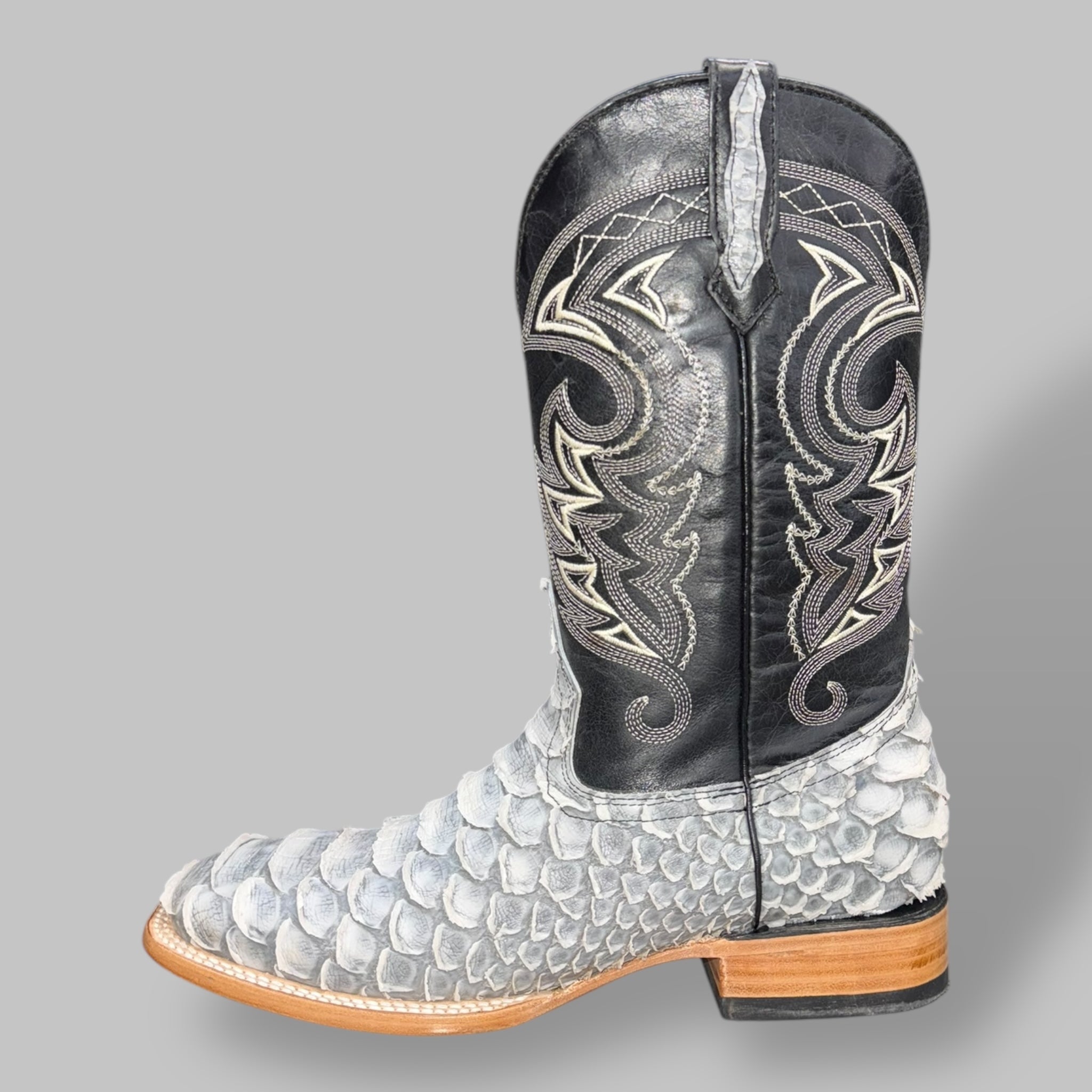 MN Torres Boot - Python Jumbo - Silver Grey
