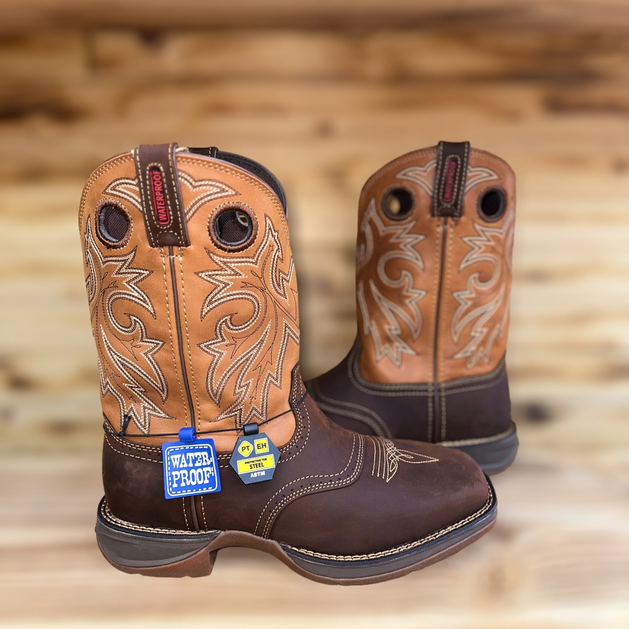 BY DURANGO® STEEL & SOFT TOE WATERPROOF WESTERN BOOT