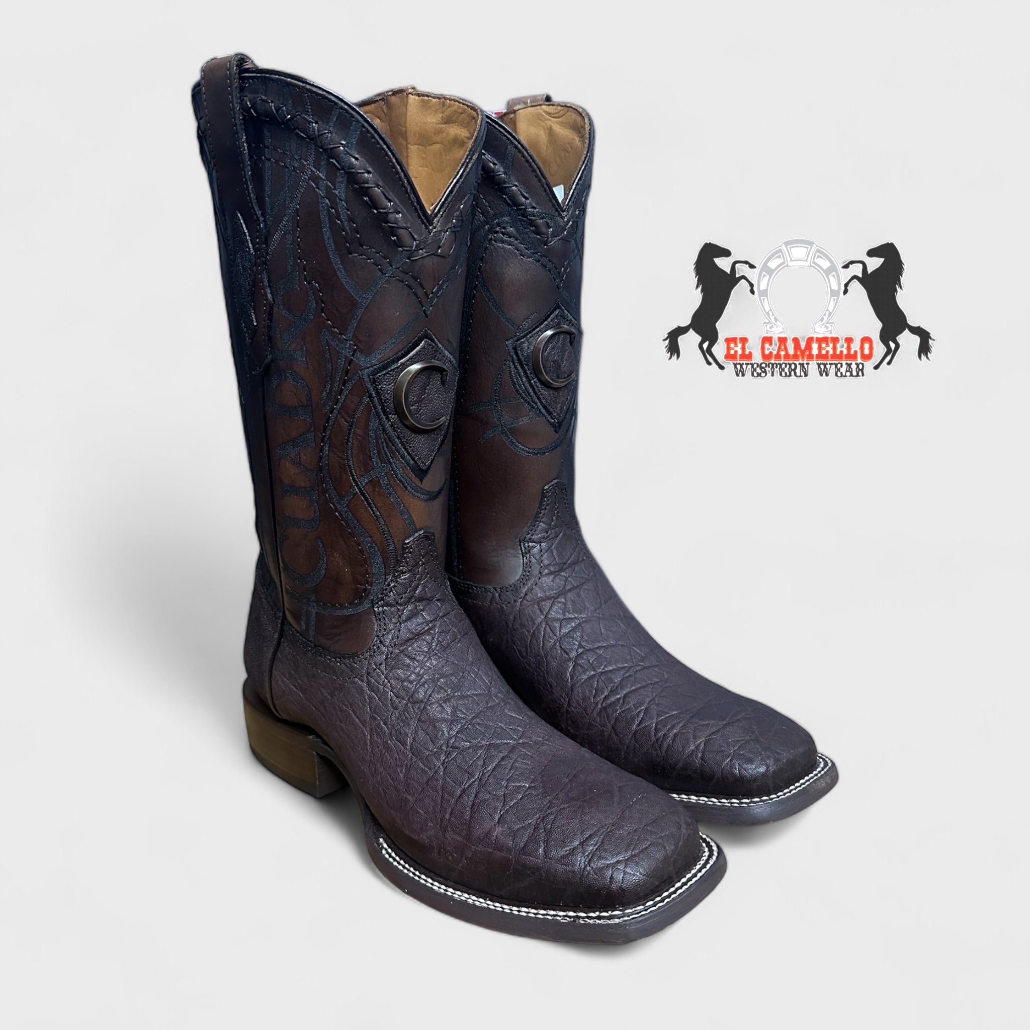 CU848- MN CUADRA ELEPHANT LASER & EMBROIDERY SQ. TOE