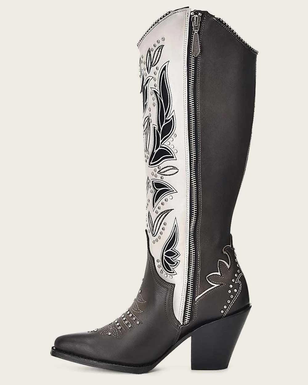 Oxford-Style Western Cowgirl Boots CU781