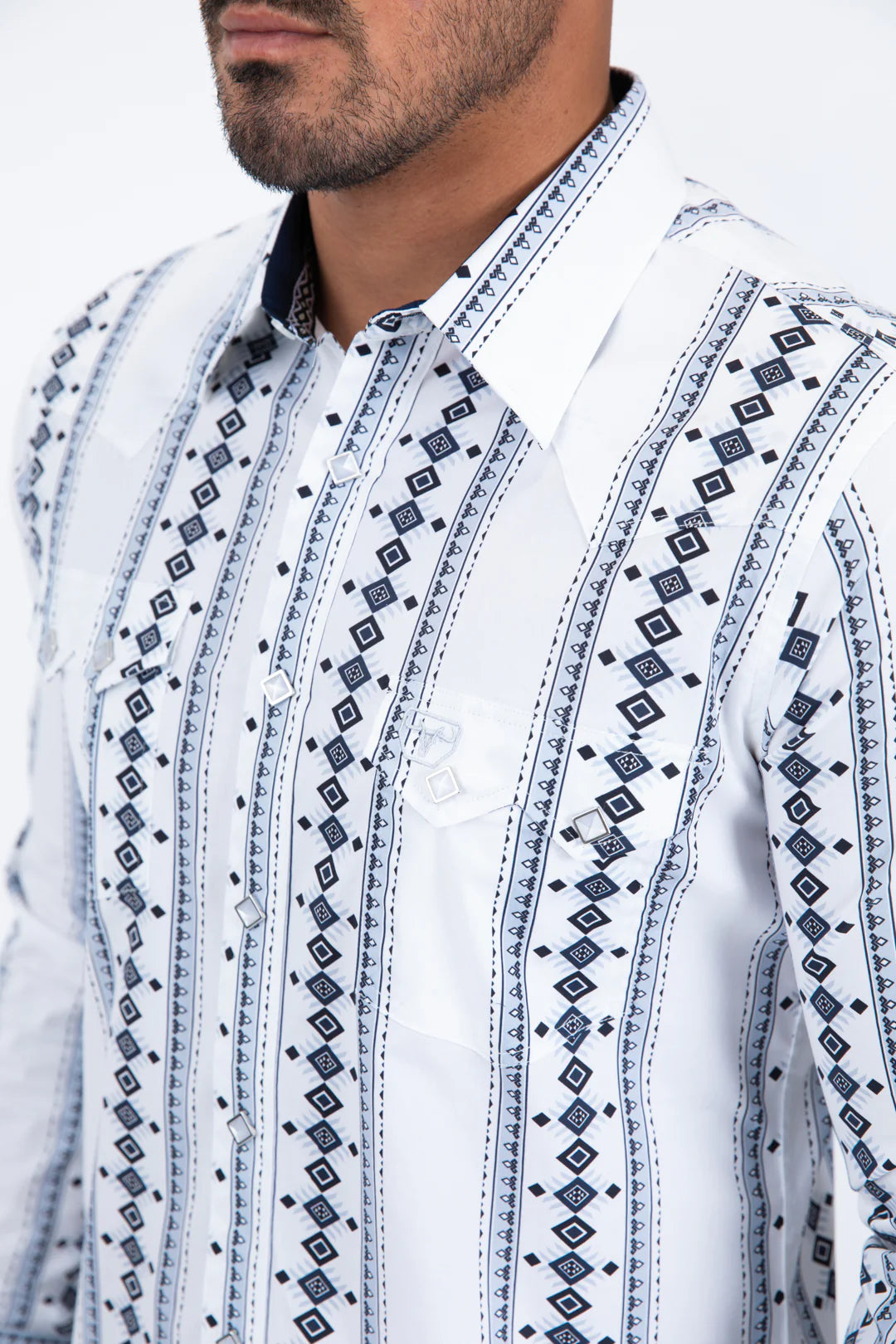 Platini Mens Western Modern Fit Cotton WPL11362
