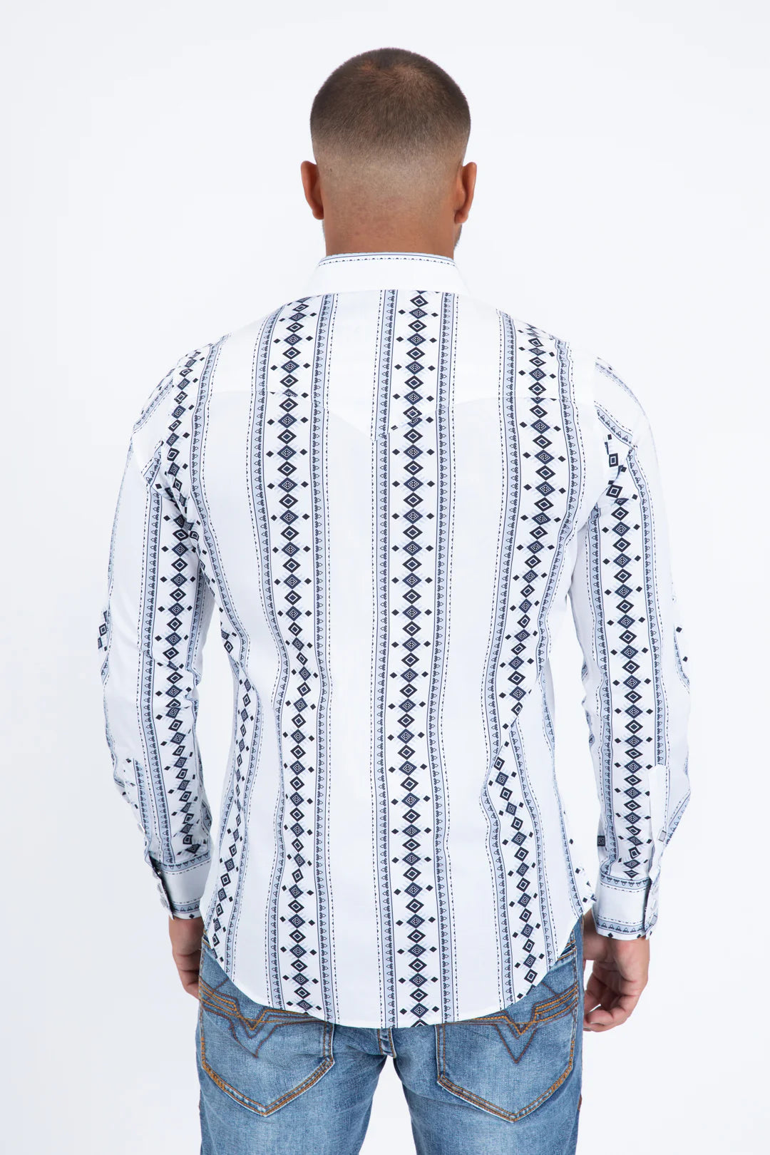 Platini Mens Western Modern Fit Cotton WPL11362
