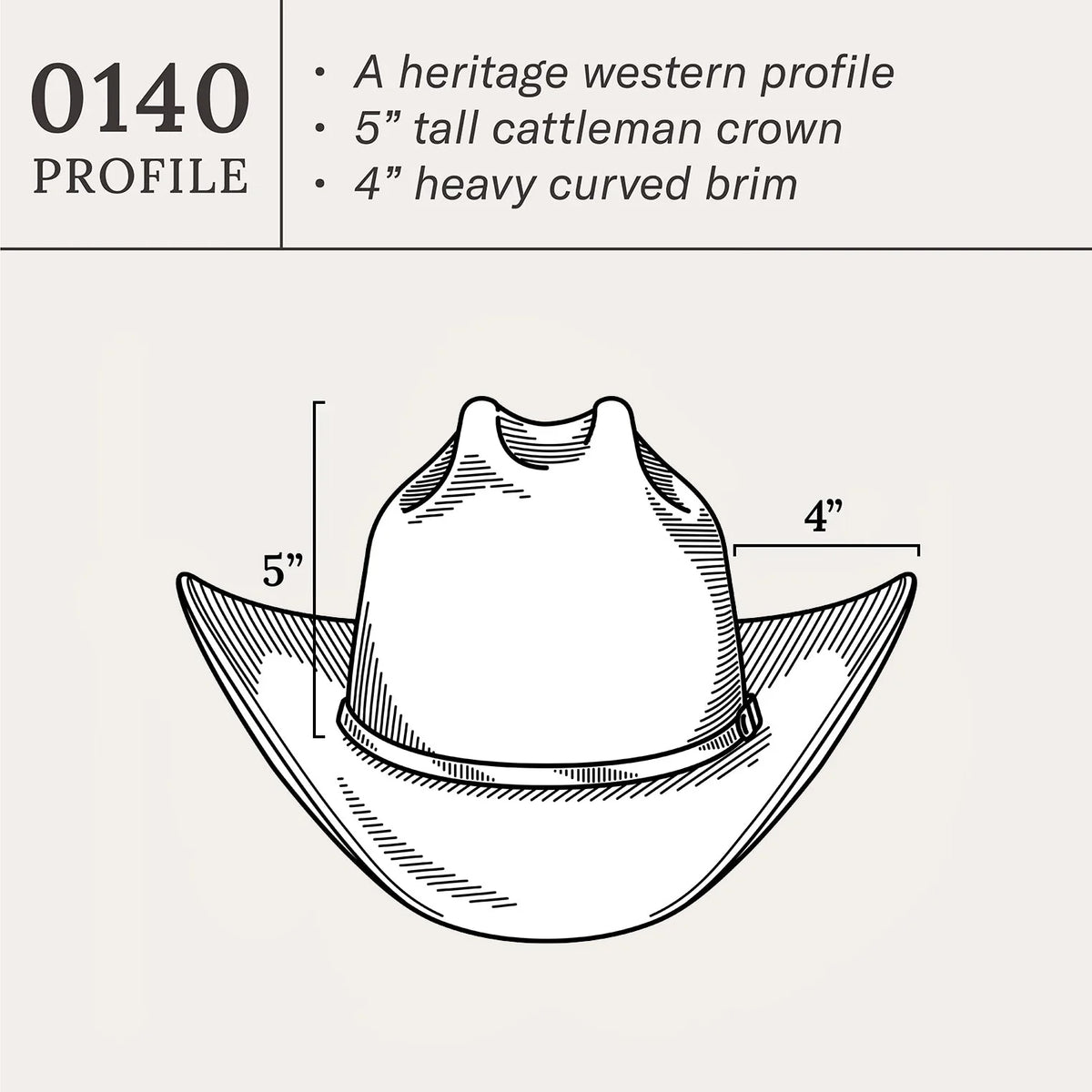 Stetson 6X Chocolate Rancher Felt Cowboy Hat
