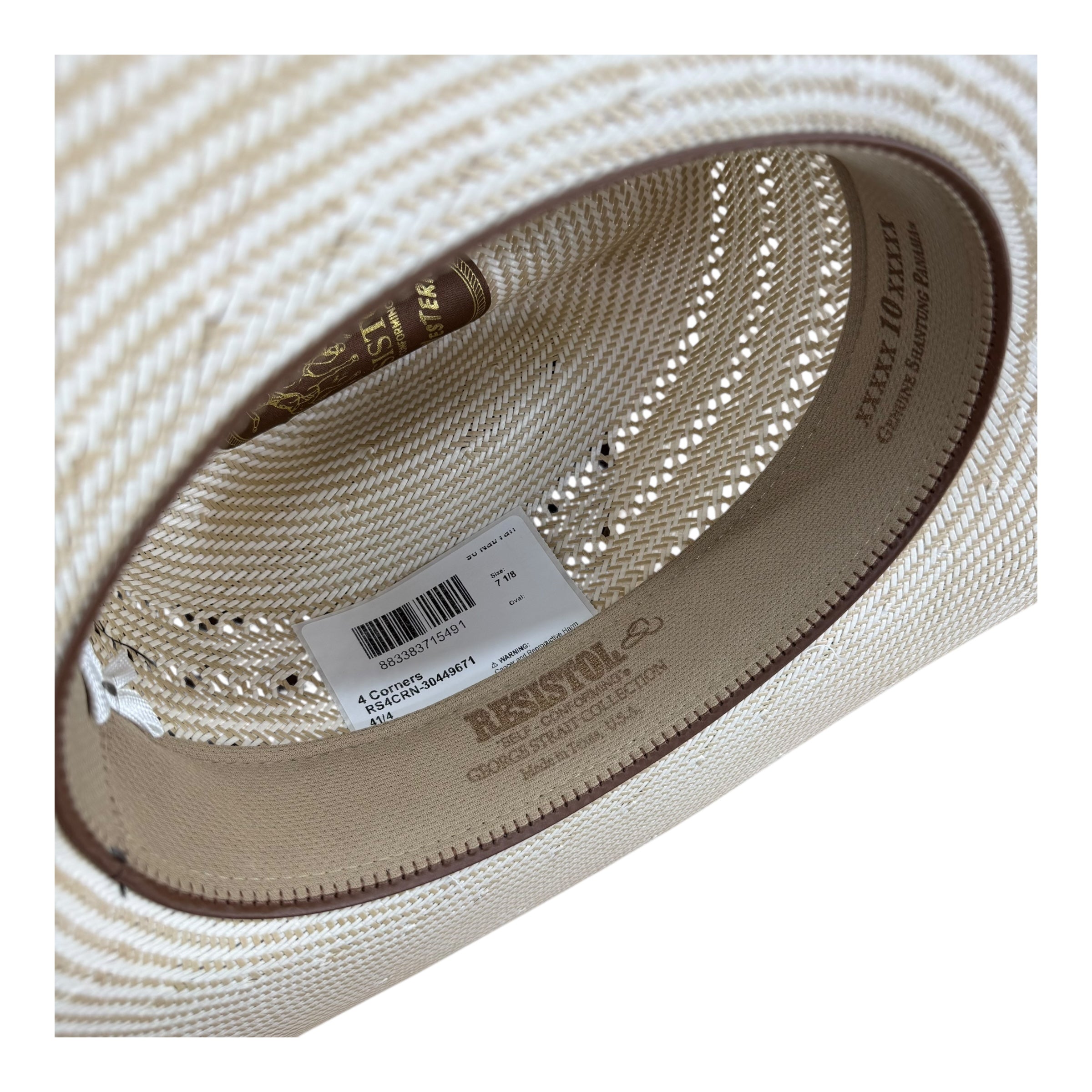Resistol 10X George Strait “4 Corners” Straw Hat