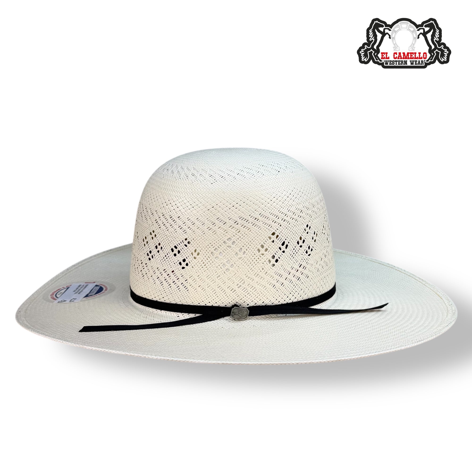 Resistol Latigo 81 Natural Straw Hat – 4 1/4” Brim (Oval Crown)