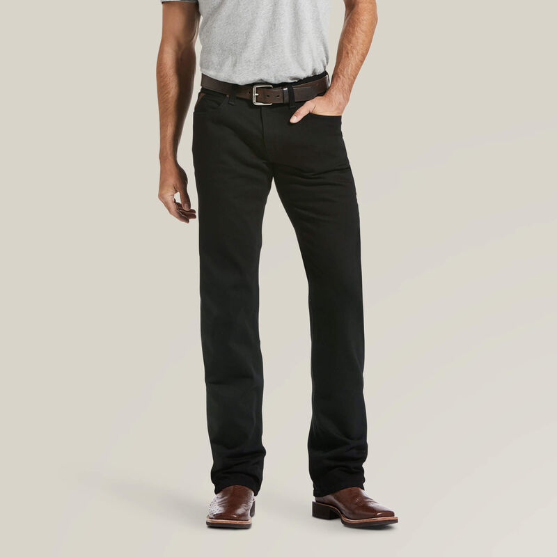 M5 Slim Stretch Legacy Black Stackable Straight Leg Jean 10033516
