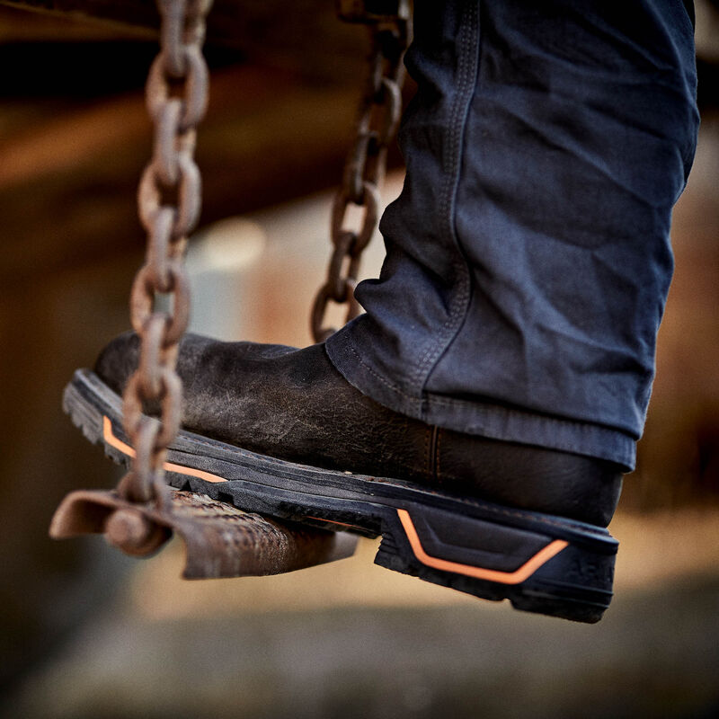 Rye Brown Big Rig Work Boot