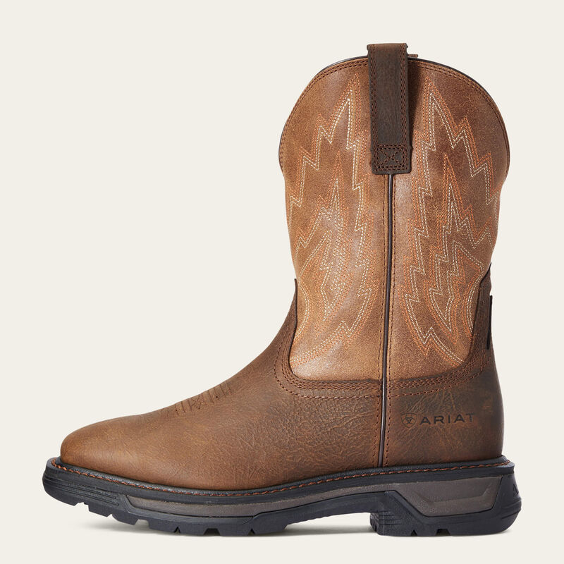 Rye Brown Big Rig Work Boot